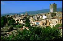 View of the town. San Gimignano, Tuscany, Italy ( color)