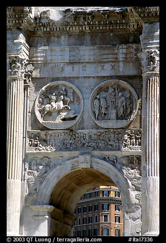 Arch of Constantin, Roman Forum. Rome, Lazio, Italy