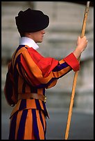 Swiss guard. Vatican City (color)