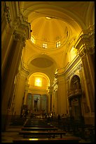 Interior of Chiesa di San Giorgio Maggiore. Naples, Campania, Italy ( color)