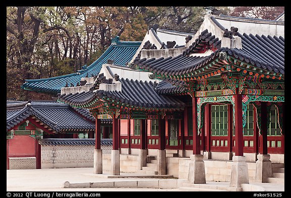 Huijeong-Dang, Changdeok Palace. Seoul, South Korea (color)