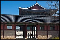 Gyotae-jeon, Gyeongbokgung royal Joseon palace. Seoul, South Korea (color)
