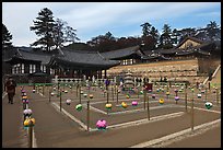 Labyrinth, Haeinsa Temple. South Korea
