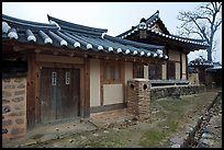 Yangodang residence. Hahoe Folk Village, South Korea
