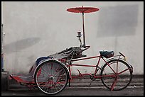 Trishaw. George Town, Penang, Malaysia (color)