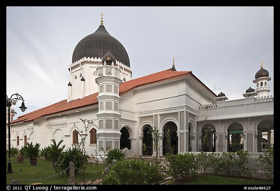 Masjid Kapitan Keling mosque. George Town, Penang, Malaysia