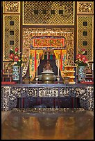 Side altar, Khoo Kongsi. George Town, Penang, Malaysia (color)