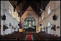 Interior of St Mary Cathedral. Kuala Lumpur, Malaysia ( color)