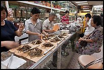 Store selling traditional Chinese medicine herbs. Kuala Lumpur, Malaysia ( color)