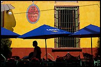 Restaurant terrace, Tlaquepaque. Jalisco, Mexico (color)