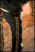 Detail of pants of a mariachi musician , Tlaquepaque. Jalisco, Mexico ( color)