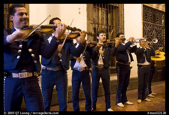 Mariachi band, Tlaquepaque. Jalisco, Mexico