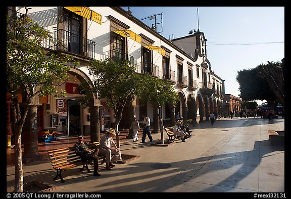Main plaza (Parian), Tlaquepaque. Jalisco, Mexico
