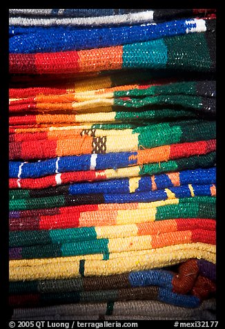 Multicolored garnments, Puerto Vallarta, Jalisco. Jalisco, Mexico (color)