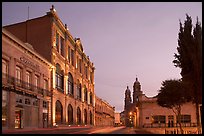 Teatro Calderon at dawn. Zacatecas, Mexico (color)
