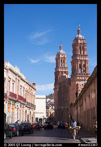 Cathedral, morning. Zacatecas, Mexico (color)