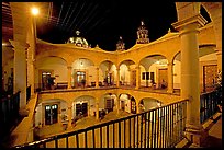 Inside courtyard of the Palacio de Gobernio. Zacatecas, Mexico