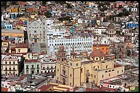 Basilic and University in the center of the town. Guanajuato, Mexico ( color)