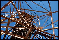 Tower above the main shaft of La Valenciana mine. Guanajuato, Mexico ( color)