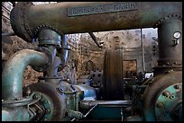 Industrial machinery, Valenciana mine. Guanajuato, Mexico ( color)