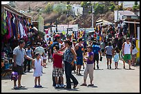 Flee market, La Bufadora. Baja California, Mexico (color)