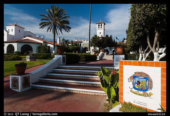 Hotel Riviera Del Pacifico, Ensenada. Baja California, Mexico (color)