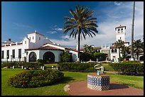 Riviera del Pacífico in Moorish-style architecture, Ensenada. Baja California, Mexico ( color)