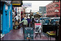 Main shopping street, Ensenada. Baja California, Mexico ( color)
