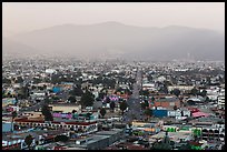 Ensenada seen from El Mirador. Baja California, Mexico ( color)