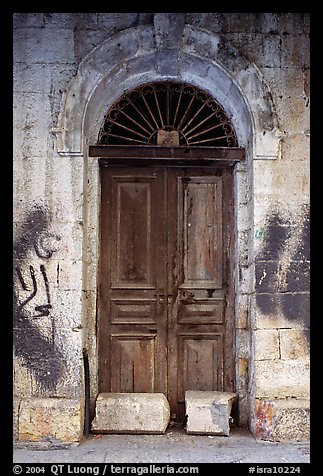 Door. Jerusalem, Israel (color)