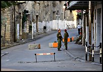 Checkpoint, Hebron. West Bank, Occupied Territories (Israel) ( color)