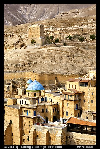 Mar Saba Monastery in the Judean Desert. West Bank, Occupied Territories (Israel)