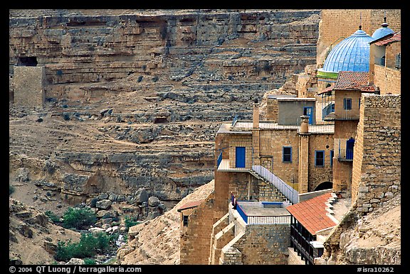 Greek Orthodox Mar Saba Monastery. West Bank, Occupied Territories (Israel)