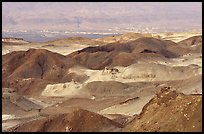 Eroded badlands near Eilat. Negev Desert, Israel ( color)