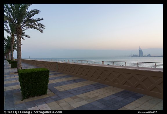 Promenade, Palm Jumeira. United Arab Emirates (color)