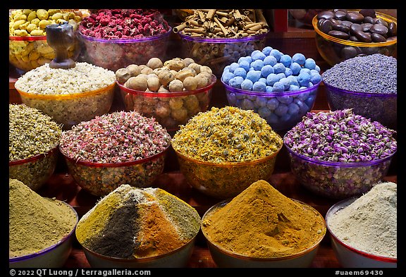 Spices, Deira Souk. United Arab Emirates (color)