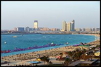 JBR Beach, Dubai Marina. United Arab Emirates ( color)