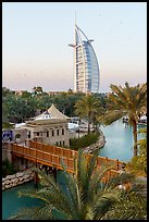 Burj Al Arab from Medina Jumerah. United Arab Emirates ( color)
