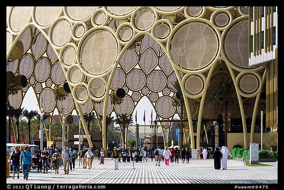 Al Wasl. Expo 2020, Dubai, United Arab Emirates (color)