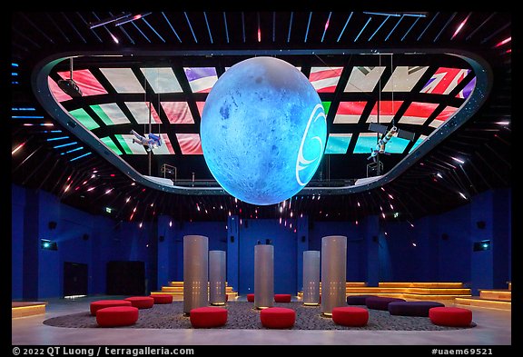 Exhibit 4: the Sky Is No Longer the Limit, USA Pavilion. Expo 2020, Dubai, United Arab Emirates (color)