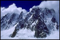 North face of Les Droites. Alps, France ( color)