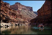 Rafting in in Marble Canyon. Grand Canyon National Park, Arizona ( color)