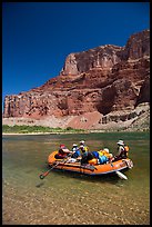 Raft and Nankoweap cliffs. Grand Canyon National Park, Arizona ( color)