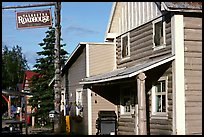 Dowtown Talkeetna. Alaska ( color)
