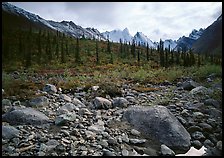 Arrigetch Creek and Peaks. Gates of the Arctic National Park ( color)