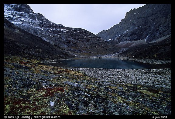 Aquarious Lake III. Gates of the Arctic National Park, Alaska, USA.