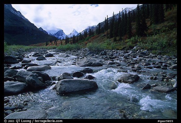 Arrigetch Creek. Gates of the Arctic National Park (color)