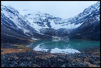 Lake and Three River Mountain. Gates of the Arctic National Park ( color)