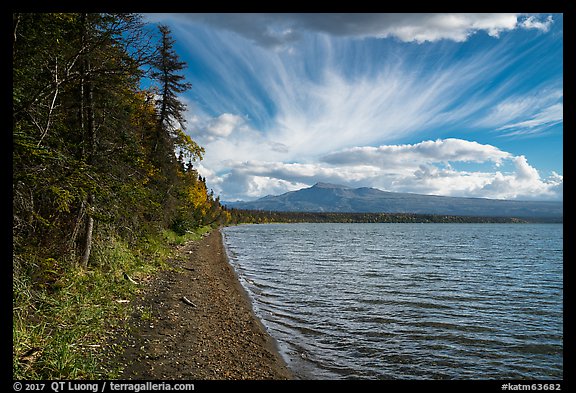 Shore of Lake Brooks. Katmai National Park, Alaska, USA.