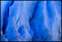 Glacial ice detail, Exit Glacier terminus. Kenai Fjords National Park ( color)